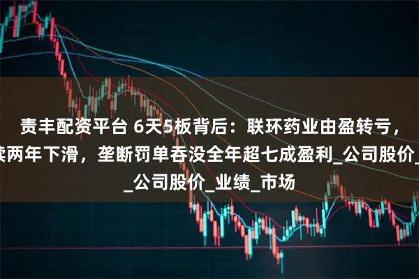 责丰配资平台 6天5板背后：联环药业由盈转亏，净利润连续两年下滑，垄断罚单吞没全年超七成盈利_公司股价_业绩_市场